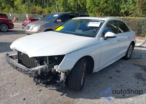 2020 Audi A4 Premium 40 Tfsi Front-Wheel Drive S Tronic z USA, uszkodzony, nr VIN WAUGMAF48LA053267